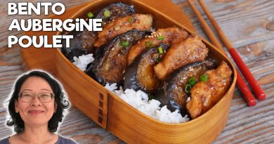Poulet et Aubergines Japonaises : Bento Savoureux à Emporter
