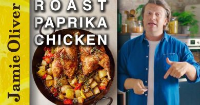 Poulet rôti au paprika | Recettes 5 ingrédients de Jamie