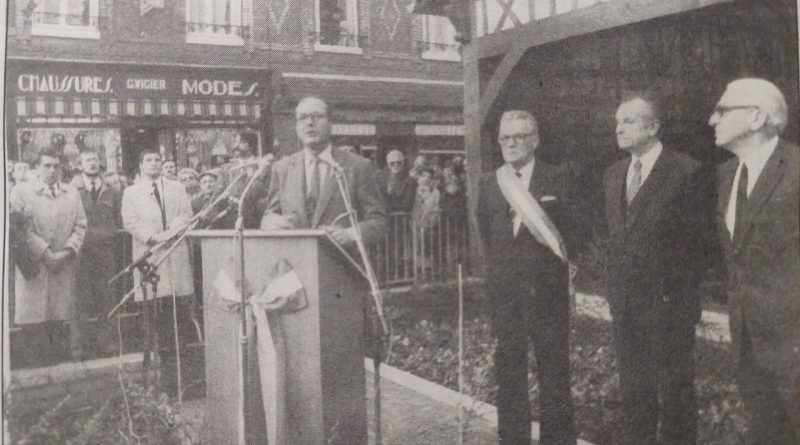 Pourquoi Jacques Chirac est venu à Auffay le 17 décembre 1983