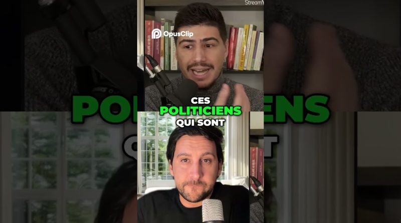 Pourquoi je ne fais plus confiance aux politiciens français