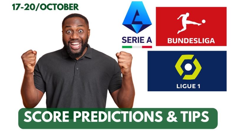 Prédictions Foot : Serie A, Bundesliga & Ligue 1 ce week-end