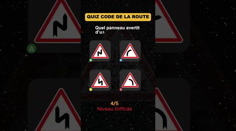 Prépare-toi pour l'examen du code de la route !