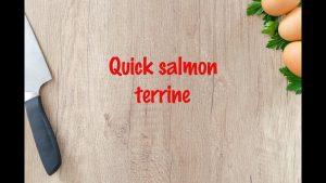 Préparez rapidement une terrine de saumon