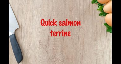 Préparez rapidement une terrine de saumon