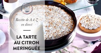 Préparez votre Tarte au Citron Meringuée en Direct !