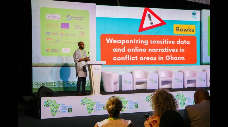 Présentation de Rabiu Alhassan sur le conflit de Bawku au Sommet 2025