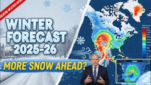 Prévisions hivernales 2025-26 : Votre ville aura-t-elle plus de neige ?