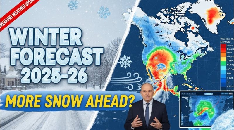 Prévisions hivernales 2025-26 : Votre ville aura-t-elle plus de neige ?