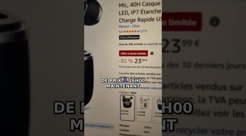 Prix choc sur Amazon : des écouteurs à saisir ?