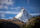 Switzerland, Alps, Matterhorn, lake, mountains, Swiss flag, Geneva
