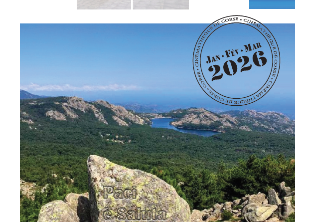 Programmation de la Cinémathèque de Corse - Casa di Lume de janvier à mars