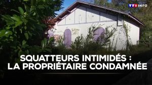 Propriétaire condamnée : squatteurs sous pression｜TF1 INFO