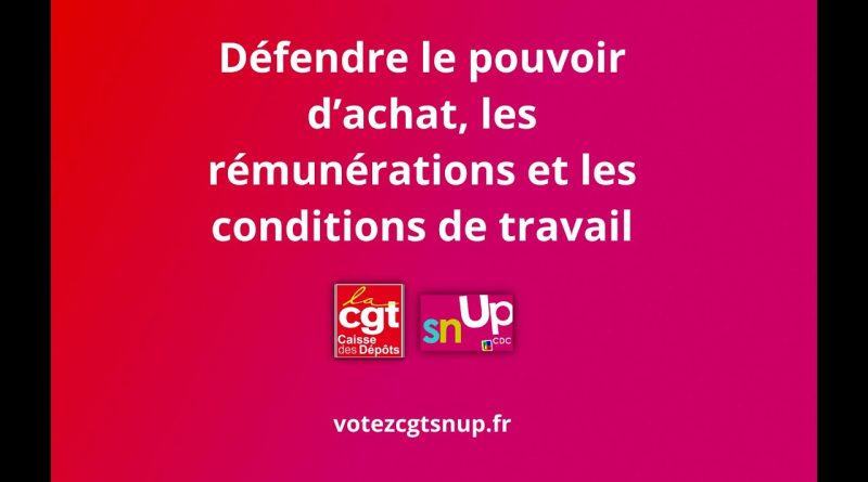 Protéger le pouvoir d'achat et les conditions de travail - HMI CGT SNUP