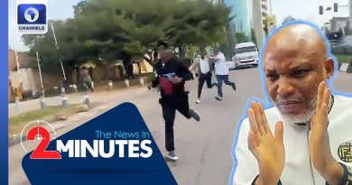 Protestations pour Nnamdi Kanu : Gaz lacrymogène et fuite