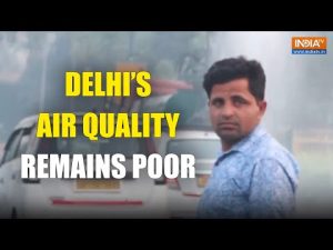 Qualité de l'air médiocre près de l'India Gate et ITO