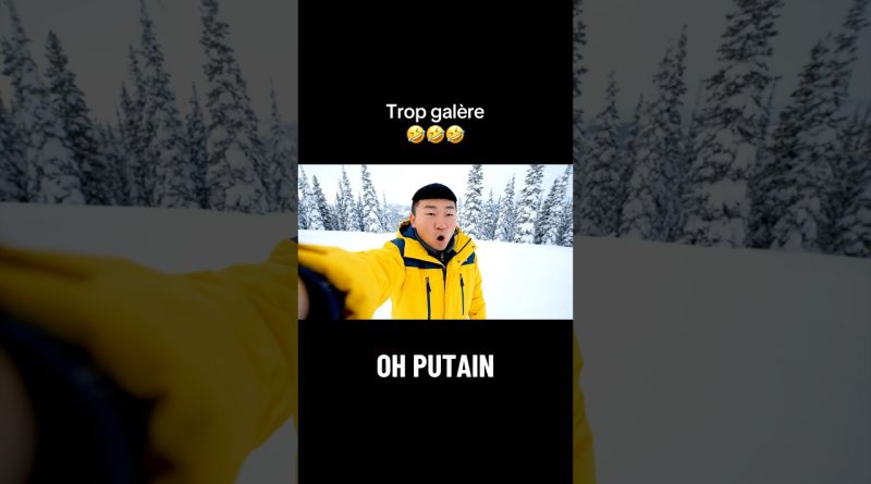 Quand la neige s'invite, c'est la galère !