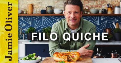 Quiche Filo Savoureuse de Jamie Oliver