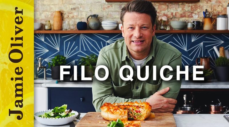 Quiche Filo Savoureuse de Jamie Oliver
