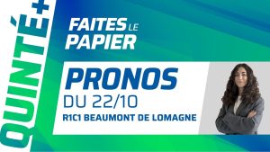 Quinté+ du 22 octobre à Beaumont : Jojo Toons en tête ?