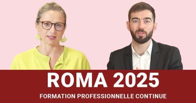 ROMA 2025 : Évolution de la formation professionnelle