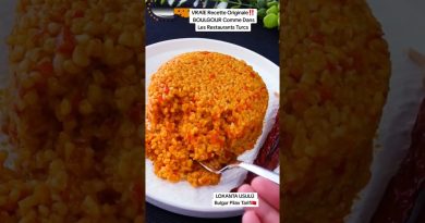 Recette Authentique de Boulgour Turc #shots