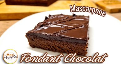 Recette Rapide : Fondant Chocolat et Mascarpone de Cyril Lignac