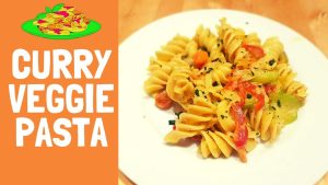 Recette de Pâtes Crémeuses au Curry de Légumes