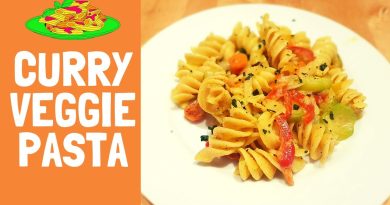 Recette de Pâtes Crémeuses au Curry de Légumes
