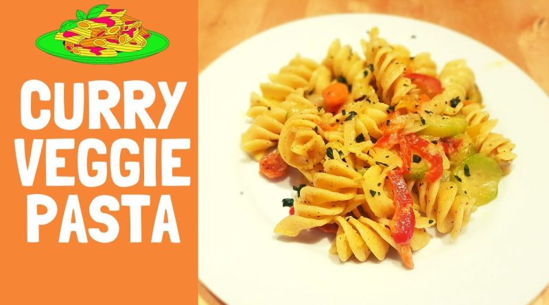 Recette de Pâtes Crémeuses au Curry de Légumes