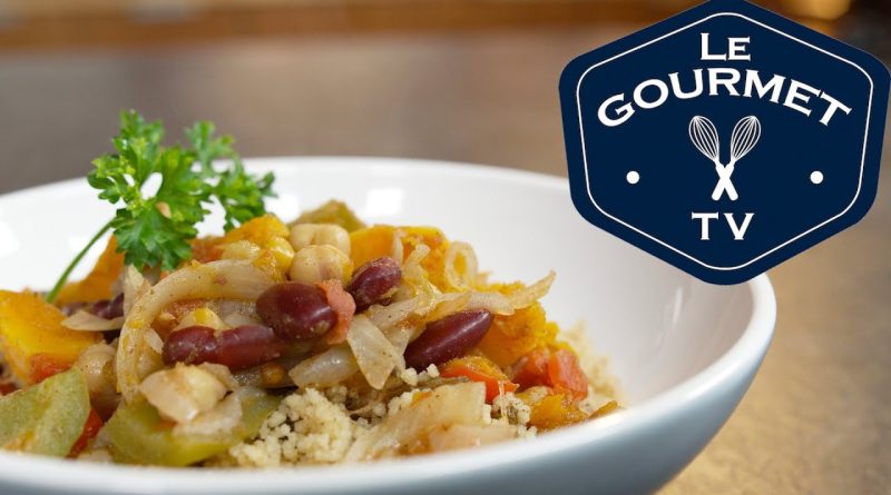 Recette de ragoût marocain aux haricots et poivrons