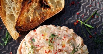 Rillettes de saumon et pommes de terre