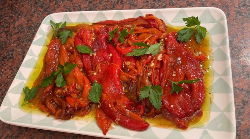 Recette de tapas espagnoles : poivrons savoureux