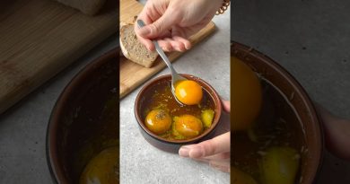 Recette facile : Jaunes d'œufs confits à découvrir !