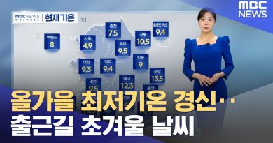 Record de froid cet automne : un matin d'hiver précoce