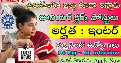 Recrutement 2025 : 12 postes de Junior Clerk et Sténographe CSIR IIIM