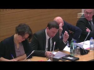 Réforme de la justice : Intervention en commission des lois