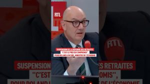 Réforme des retraites suspendue : le compromis selon le ministre