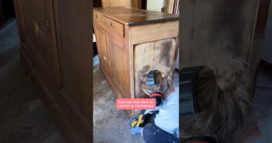 Rénovation d'un buffet chiné en ressourcerie 🤩