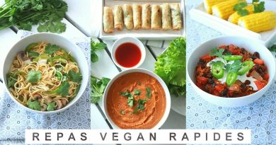 Repas Végétaliens Prêts en 15 Minutes : Faciles et Sains