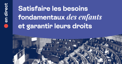 Répondre aux besoins fondamentaux des enfants et garantir leurs droits : le CESE explique.