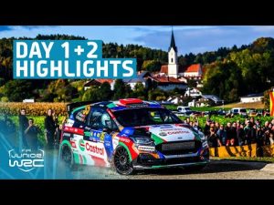 Résumé des Jours 1 et 2 du Junior WRC | Rallye Central Europe 2025