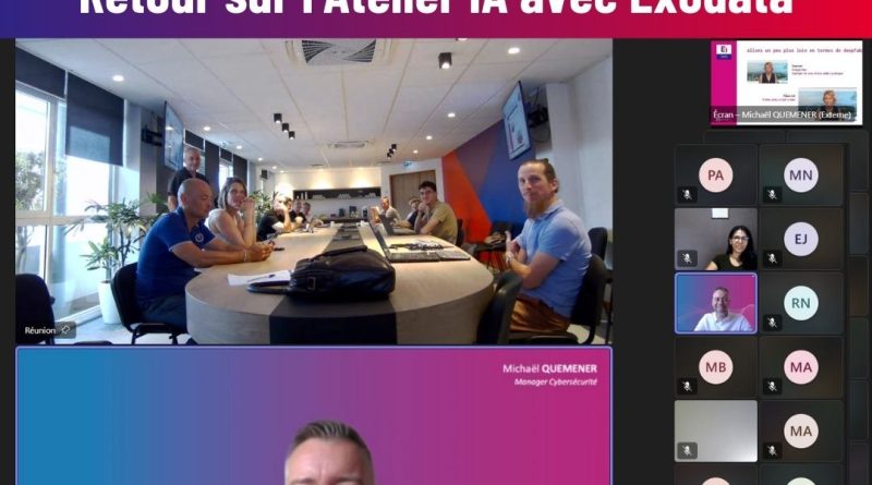 Retour sur l'Atelier IA avec Exodata