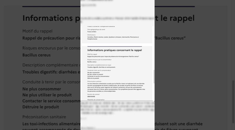 Retrait du lait Guigoz pour bébés : ce qu'il faut savoir