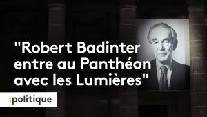 Revivez l'entrée de Robert Badinter au Panthéon