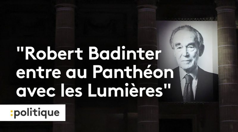 Revivez l'entrée de Robert Badinter au Panthéon