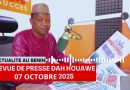 🔴 Revue de Presse Dah Houawé - 7 Octobre 2025