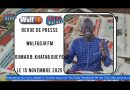 Revue de presse Walfadjri FM : Oumar Boune Khatab Gueye, 15 nov. 2025