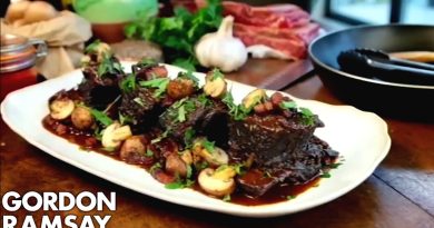 Ribs de bœuf mijotées à la manière de Gordon Ramsay