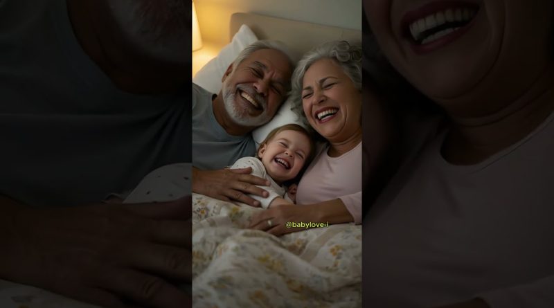 Rires entre Grands-Parents et Bébé : Un Réveil Joyeux !