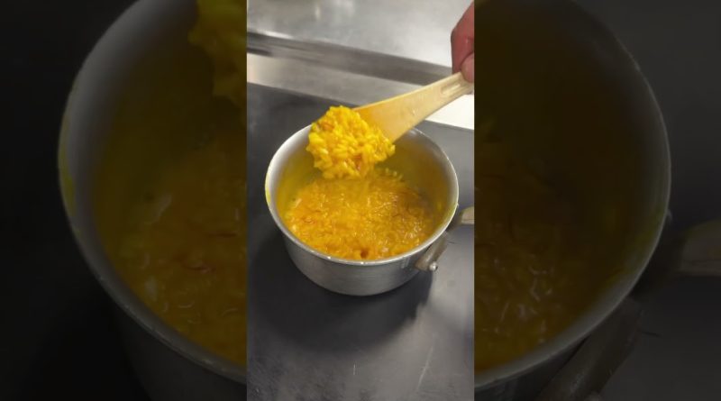 Risotto au Safran : Une Explosion de Saveurs Italiennes !